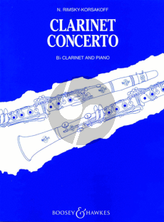 Rimsky Korsakov Concerto Clarinet-Orchestra reduction Clarinet-Piano (Perry)