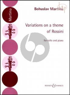Variations on a Theme of Rossini for Cello and Piano