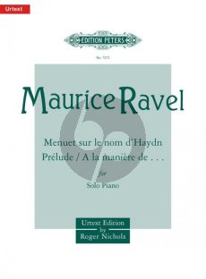 Menuet sur le nom d'Haydn-Prélude-A la maniere de Borodin et Chabrier