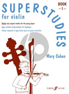 Cohen Superstudies Vol.1 for Violin (Easy Original Studies for the Young Player)