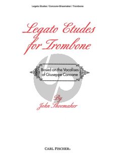 Shoemaker Legato Studies Trombone (after Concone)