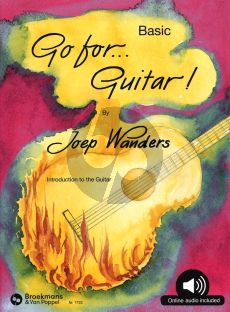 Wanders Go for Guitar! Basic Introduction to the Guitar Book with Audio Online [Demo and Playalong]