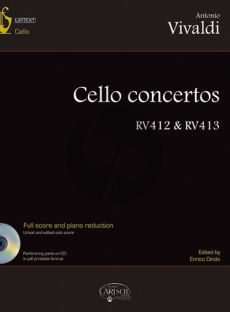 Vivaldi Concerto F-major RV 412 and Concerto G-major RV 413 Cello