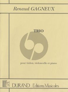 Gagneux Trio Violon-Violoncelle et Piano (part./parties)