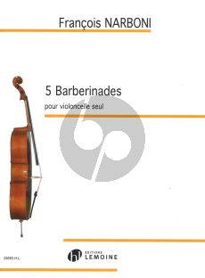 Narboni 5 Barberinades Cello solo