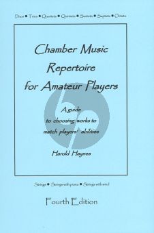Chamber Music Repertoire for Amateur Players