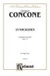 Concone 15 Vocalises Op.12 High Voice (Finishing Studies)