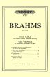 Brahms 4 Lieder Op.17 Female Choir- 2 Horns-Harp (Score) (English/German) (Peters)