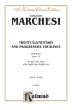 Marchesi 20 Elementary & Progressive Vocalises Op.15 Low Voice