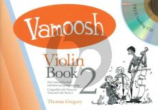 Gregory Vamoosh Violin Book 2 (Bk-Cd)