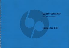 Holt Canto Ostinato 1976 - 79 for Keyboard Instrument[s]