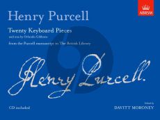 Purcell 20 Keyboard Pieces (with one by O. Gibbons) (from the Purcell Manuscript British Library) (Bk-Cd)