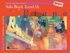 Top Hits Solos Book Level 1A Piano (Bk-Cd)