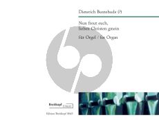 Buxtehude Nun freut euch, lieben Christen gmein Orgel (Pieter Dirksen)