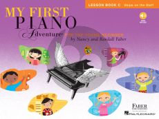 Faber My first Piano Adventure Lesson Book C (Skips on the Staff) (Book with Audio online)