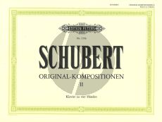 Schubert Original Kompositionen Vol.2 for Piano 4 Hands (Original Works)