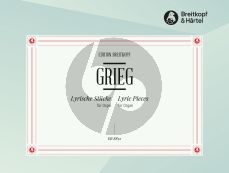 Grieg Lyrische Stücke Orgel (arr. Klaus Uwe Ludwig)