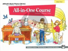 B.P.L. All in One Piano Course Level 1A (universal edition)