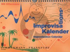 Offermans Improvisations-Kalender (Kalender mit 52 Wochenblättern Für jede Woche eine Anregung zur freien Improvisation auf beliebigen Instrumenten)