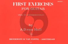 Van Hal First Exercises Vol.1 for Guitar
