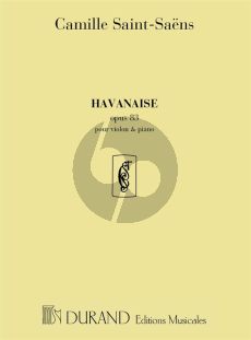 Saint-Saens Havanaise Op.83 Violin-Piano
