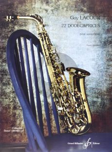 Lacour 22 Dodecaprices pour Saxophone (advanced)