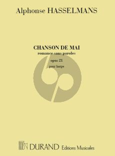 Hasselmans Chanson de Mai Op. 40 pour Harpe (Romance sans Paroles)
