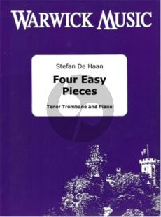 Haan 4 Easy Pieces for Tenor Trombone and Piano