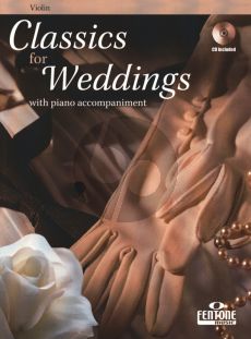 Classics for Weddings for Violin and Piano (Bk-Cd) (CD with Demo and Play-Along Version)