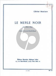 Messiaen Le Merle Noir Flute-Piano