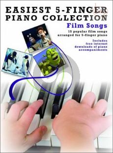 Easiest 5 Finger Piano Collection Film Songs