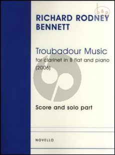 Troubadour Music Clarinet and Piano