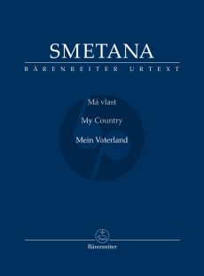 Smetana Ma Vlast (My Fatherland - Mein Vaterland) Study Score (edited by Hugh Macdonald) (Barenreiter-Urtext)