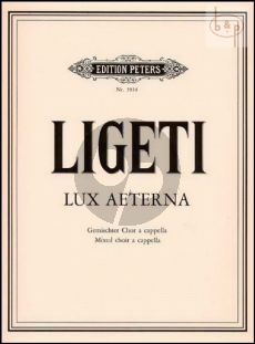 Ligeti Lux Aeterna SATB