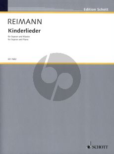 Reimann Kinderlieder Sopran Stimme und Klavier (nach Gedichten von Werner Reinert)