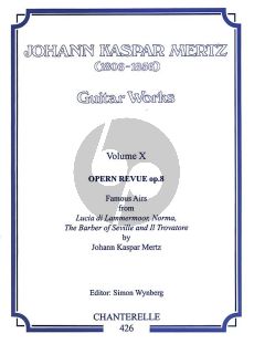 Mertz Works Vol.10 4 Opern Revue Op.8 (Wynberg)