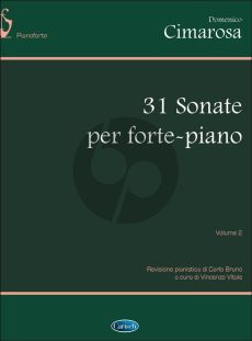 Cimarosa 31 Sonatas Vol. 2 Piano (edited by Carlo Bruno and Vincenzo Vitale)