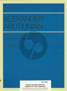 Arutiunian Festive 2 Klaviere-Schlagzeug (Spielpartitur)