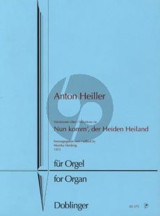 Heiller Nun Komm' der Heiden Heiland Orgel (1972)