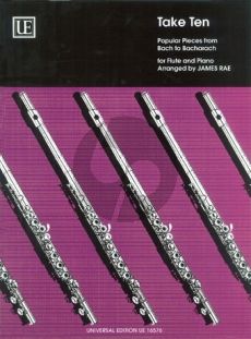 Take Ten for Flute and Piano (Popular Pieces from Bach to Bacharach) (arr. by James Rae)