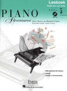 Faber Piano Adventures Lesboek 5 Bk-Cd Nederlandse editie