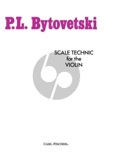 Bytovetski Scale Technique for The Violin