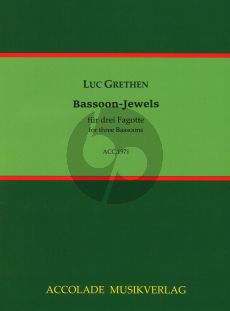 Grethen Bassoon-Jewels 3 Fagotte (Part./Stimmen)