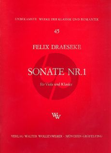 Draeseke Sonata No.1 c-moll Viola und Klavier (1892)