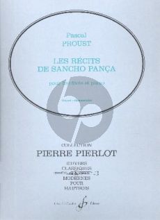 Proust Les Recits de Sancho Pancha pour Hautbois et Piano (elementaire)