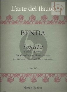 Sonata e-minor Flute and Piano