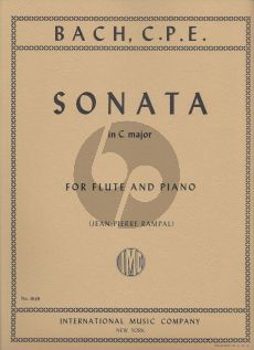 Bach Sonata C-major Flute-Bc (edited by J.P.Rampal)