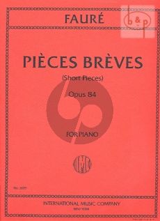 8 Pieces Breves Op.84 Piano solo