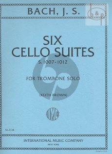 6 Suites (BWV 1007 - 1012) (orig.Cello)