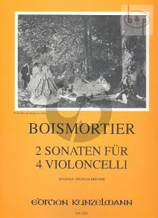 2 Sonaten (a und d-Moll) (4 Vc.)